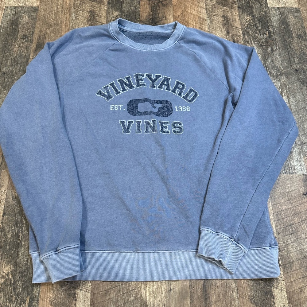 Vineyard Vines Logo Pullover Crewneck sweatshirt